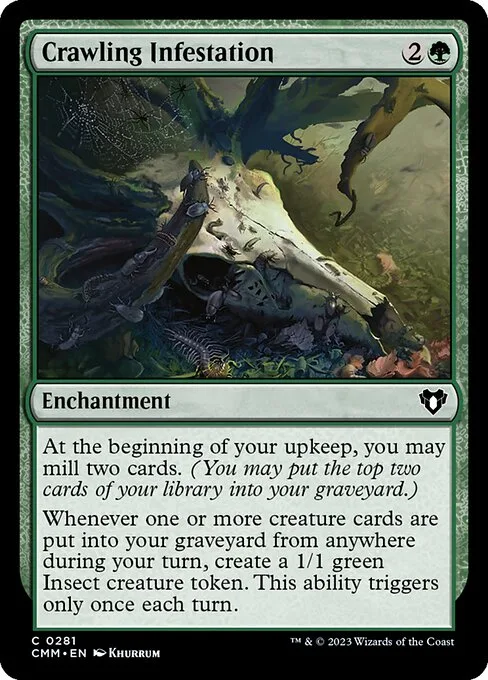 Crawling Infestation · Commander Masters 281/1067