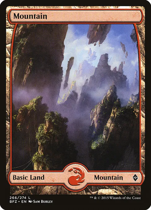 Mountain · Battle for Zendikar 266/299
