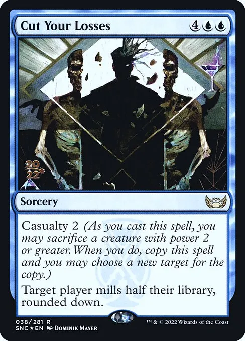 Cut Your Losses · Streets of New Capenna Promos 38s/161