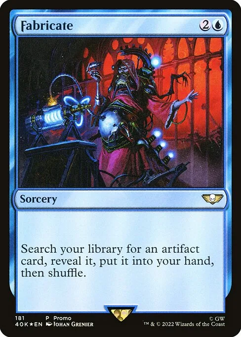 Fabricate · Warhammer 40,000 Commander 181/617