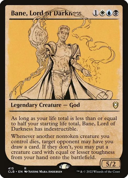 Bane, Lord of Darkness · Commander Legends: Battle for Baldur's Gate 415/936