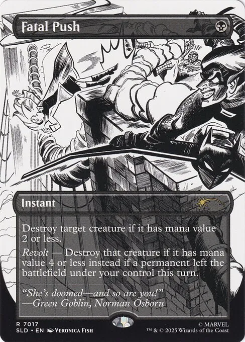 Fatal Push · Secret Lair Drop 7017/2547