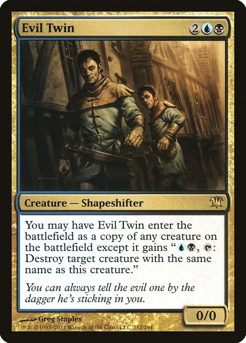 Evil Twin · Innistrad 212/264