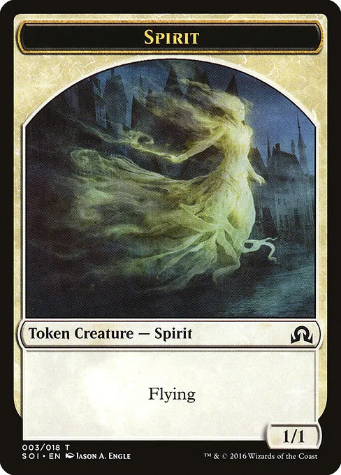Spirit · Shadows over Innistrad Tokens 3/20