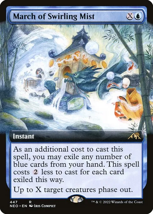 March of Swirling Mist · Kamigawa: Neon Dynasty 447/531