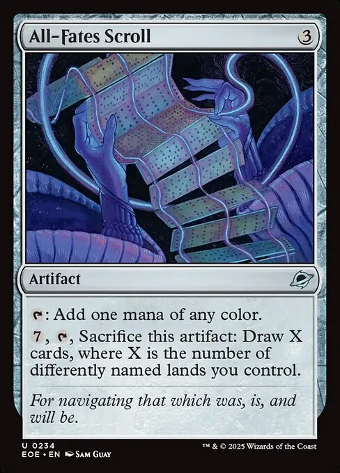 All-Fates Scroll · Edge of Eternities 234/400