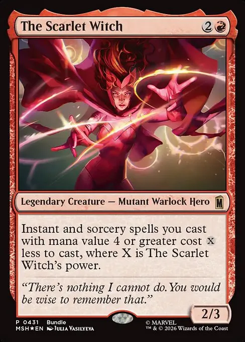 The Scarlet Witch · Marvel Super Heroes 431/24