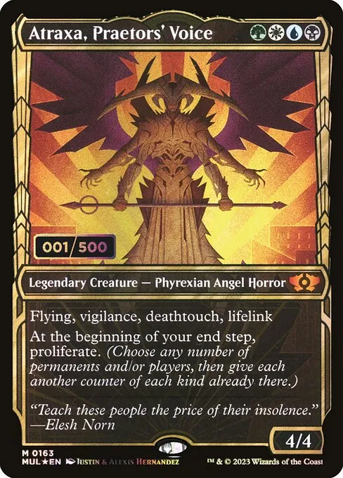 Atraxa, Praetors' Voice · Multiverse Legends 163z/261