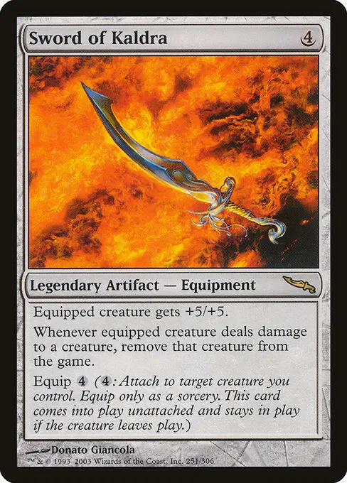 Sword of Kaldra · Mirrodin 251/306