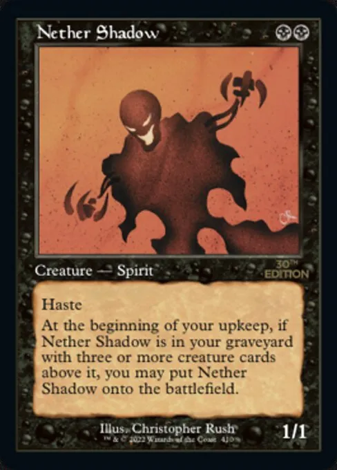 Nether Shadow · 30th Anniversary Edition 410/594
