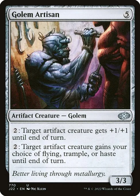 Golem Artisan · Jumpstart 2022 770/835