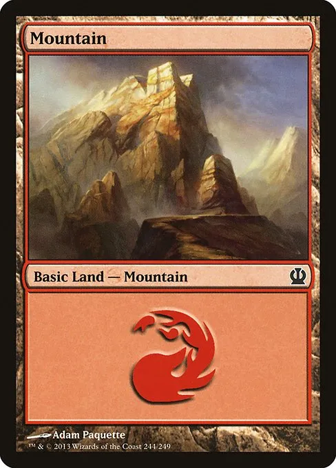 Mountain · Theros 244/249