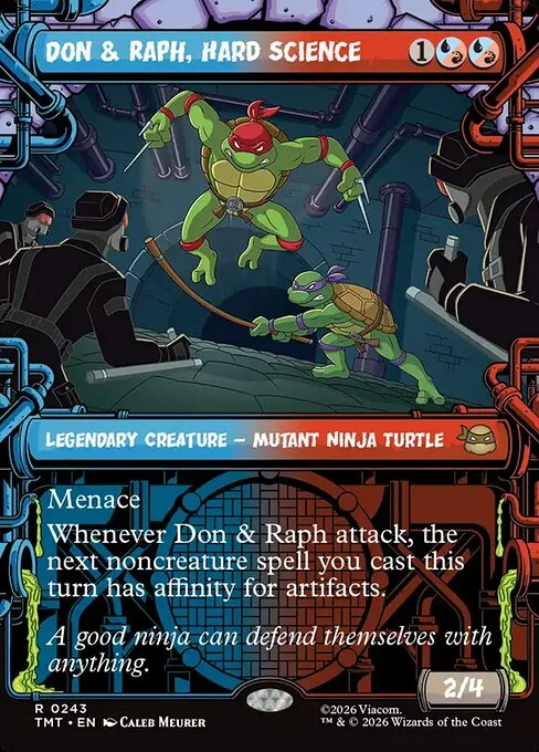 Don & Raph, Hard Science · Teenage Mutant Ninja Turtles 243/320