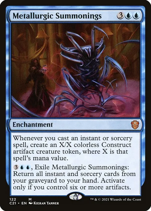 Metallurgic Summonings · Commander 2021 122/409