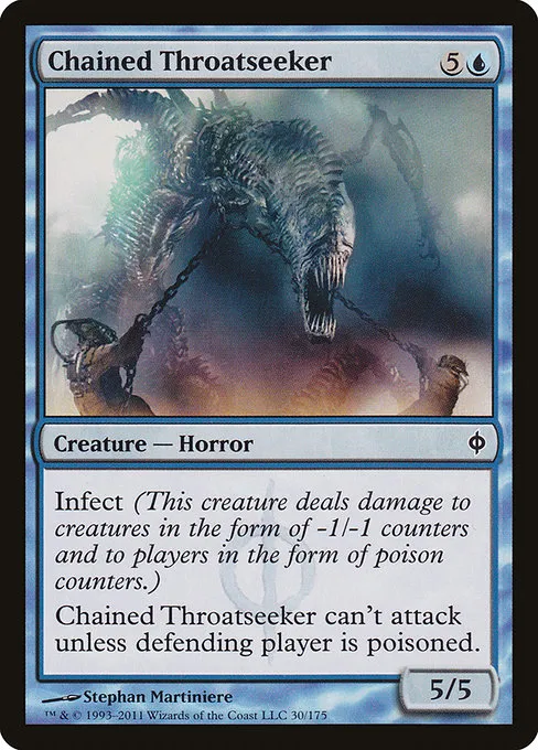 Chained Throatseeker · New Phyrexia 30/175