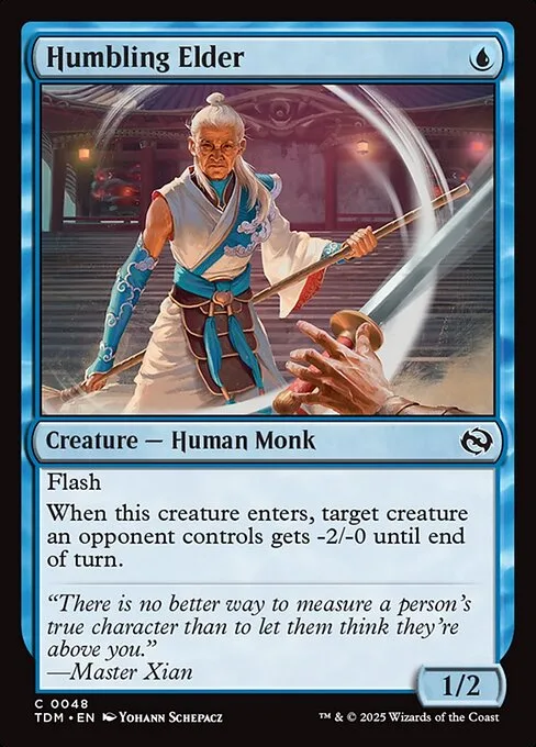 Humbling Elder · Tarkir: Dragonstorm 48/427