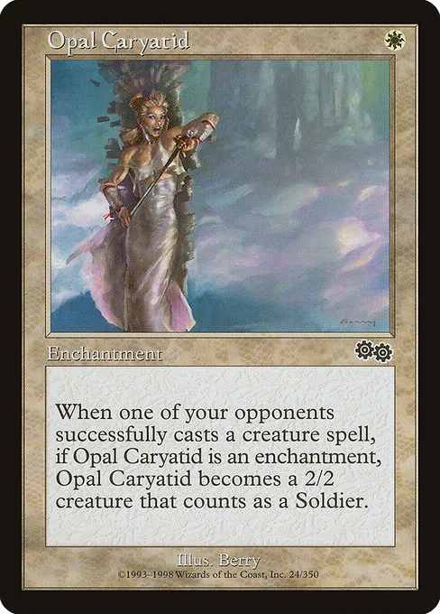 Opal Caryatid · Urza's Saga 24/357