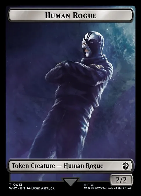Human Rogue · Doctor Who Tokens 13/64