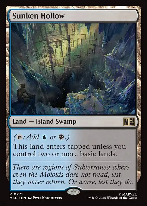 Sunken Hollow · Marvel Super Heroes Commander 271/9