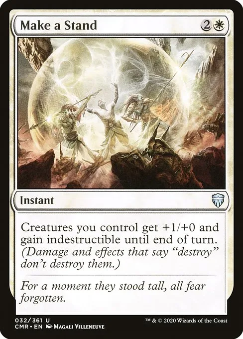 Make a Stand · Commander Legends 32/718