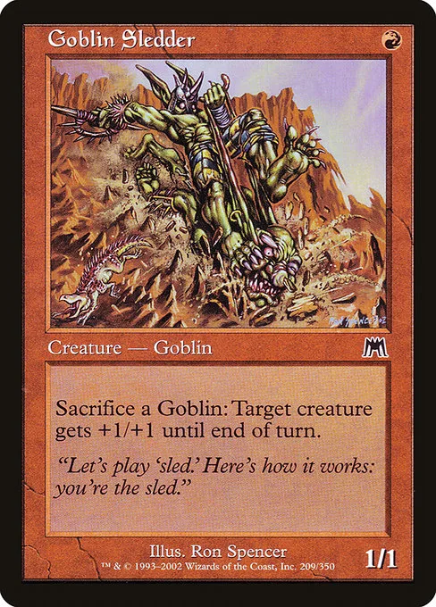 Goblin Sledder · Onslaught 209/351