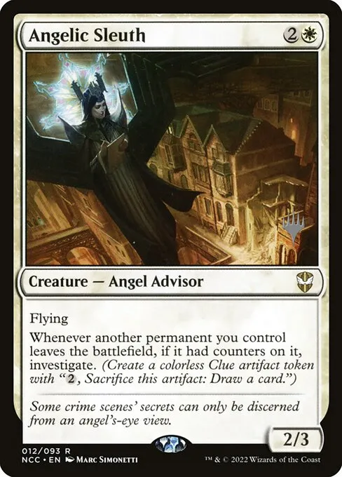 Angelic Sleuth · New Capenna Commander Promos 12p/75