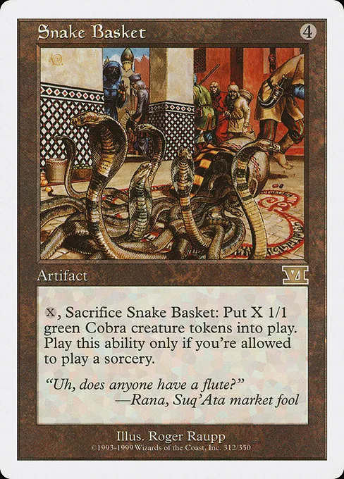Snake Basket · Classic Sixth Edition 312/351