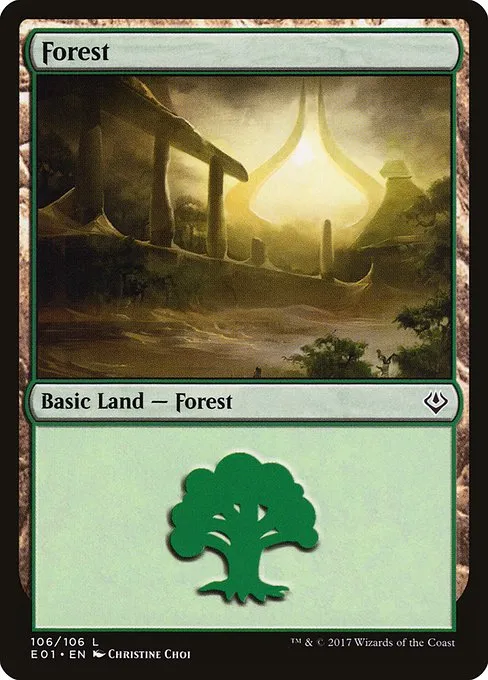 Forest · Archenemy: Nicol Bolas 106/106
