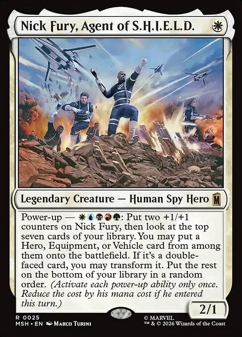 Nick Fury, Agent of S.H.I.E.L.D. · Marvel Super Heroes 25/24