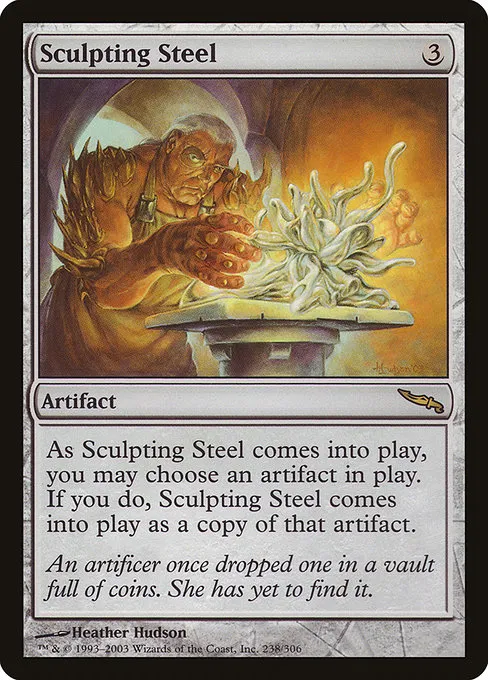 Sculpting Steel · Mirrodin 238/306