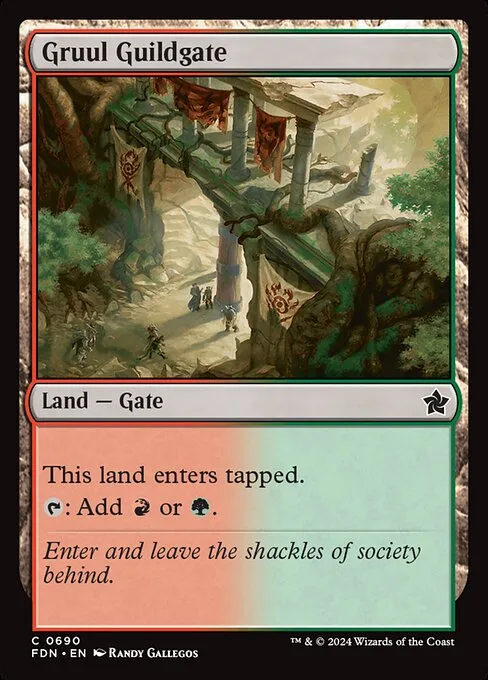 Gruul Guildgate · Foundations 690/771