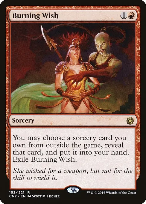 Burning Wish · Conspiracy: Take the Crown 152/222