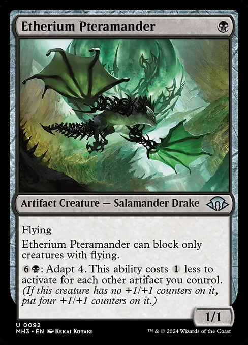 Etherium Pteramander · Modern Horizons 3 92/528