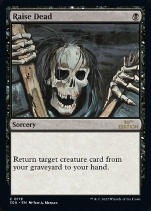 Raise Dead · 30th Anniversary Edition 119/594