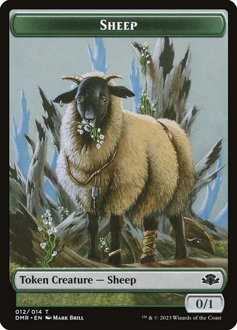 Sheep · Dominaria Remastered Tokens 12/14