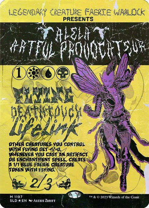Alela, Artful Provocateur · Secret Lair Drop 1197/2547