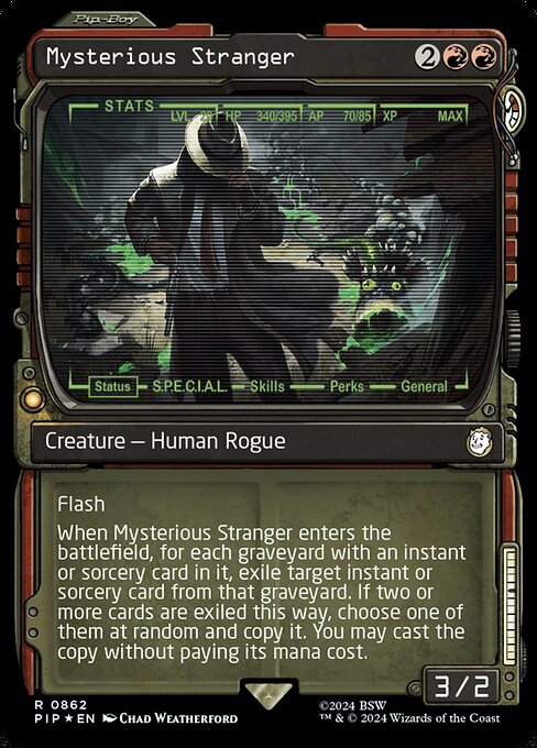 Mysterious Stranger · Fallout 862/1068