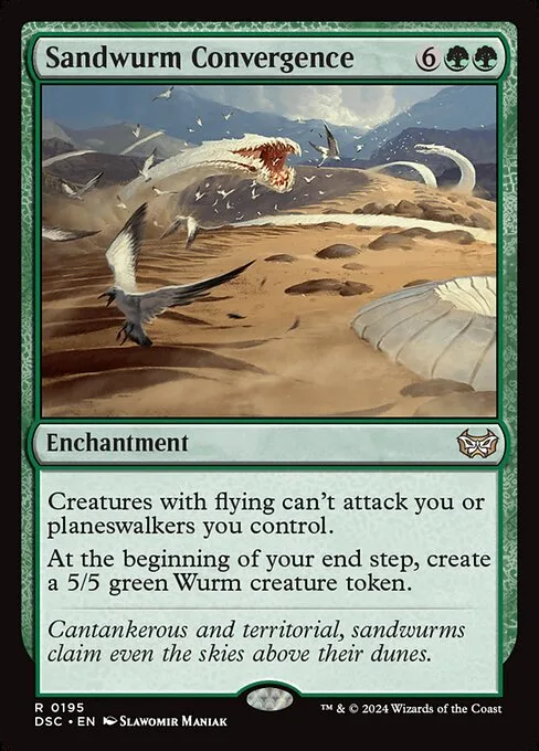 Sandwurm Convergence · Duskmourn: House of Horror Commander 195/373
