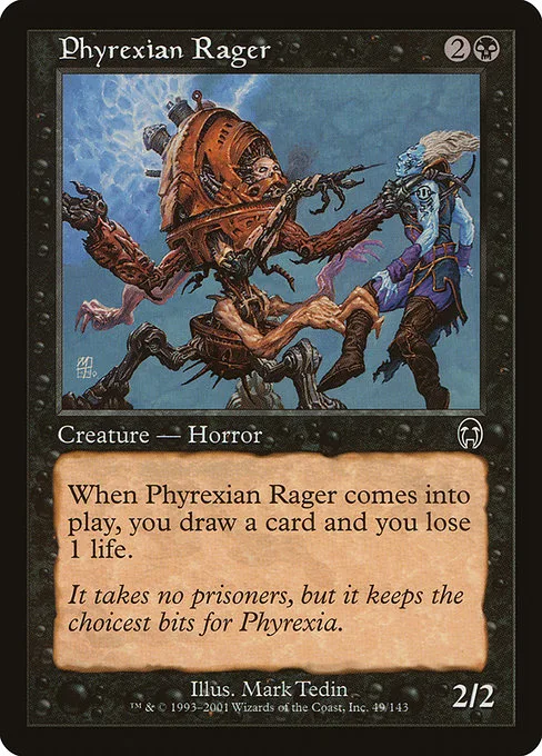 Phyrexian Rager · Apocalypse 49/143