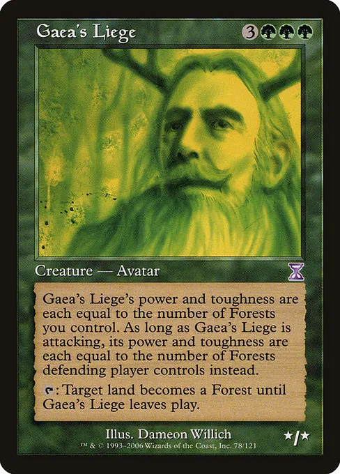 Gaea's Liege · Time Spiral Timeshifted 78/121