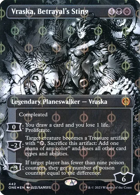 Vraska, Betrayal's Sting · Phyrexia: All Will Be One 442/479