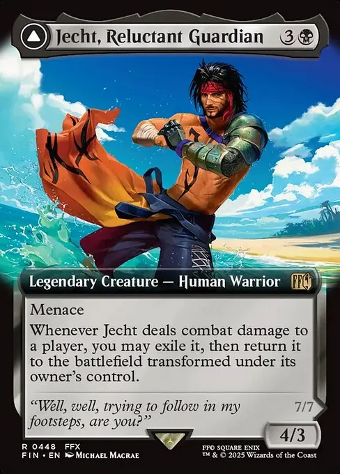Jecht, Reluctant Guardian // Braska's Final Aeon · Final Fantasy 448/599