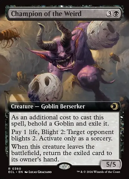 Champion of the Weird · Lorwyn Eclipsed 360/408