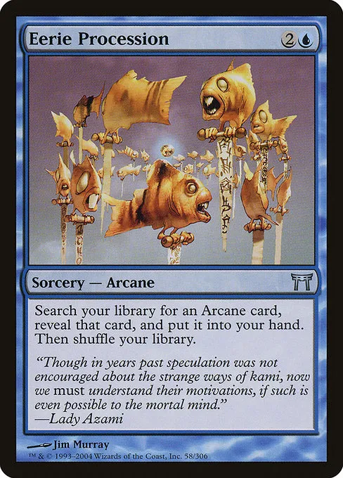 Eerie Procession · Champions of Kamigawa 58/307