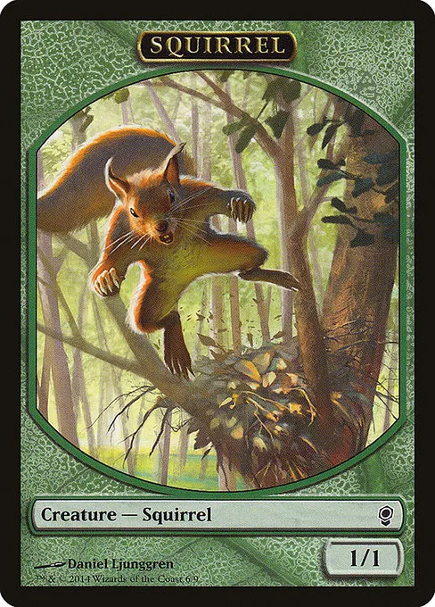 Squirrel · Conspiracy Tokens 6/9