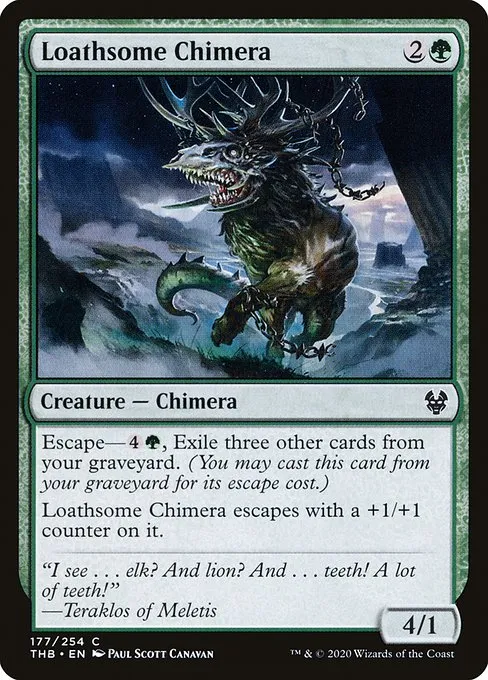 Loathsome Chimera · Theros Beyond Death 177/358