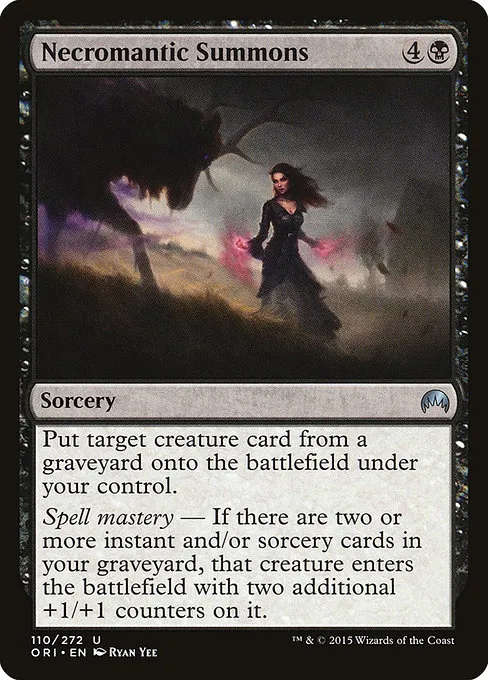 Necromantic Summons · Magic Origins 110/288