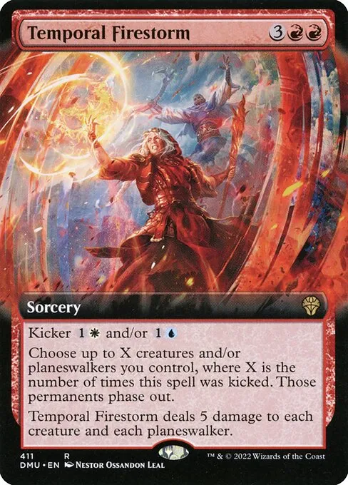 Temporal Firestorm · Dominaria United 411/453