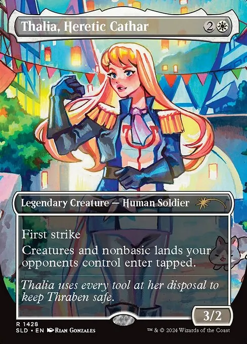 Thalia, Heretic Cathar · Secret Lair Drop 1428/2547