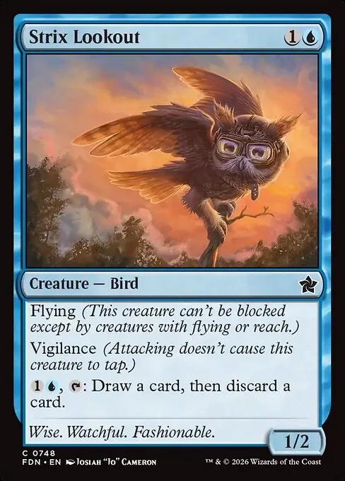 Strix Lookout · Foundations 748/771